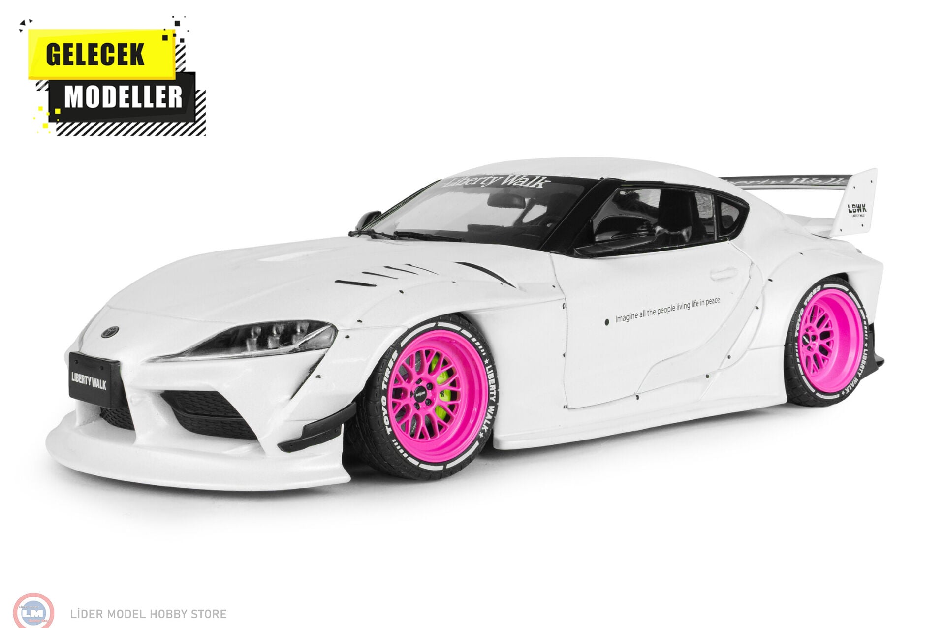 1:18 Solido 2025 Toyota GR Supra LIBERTY WALK BODY KIT