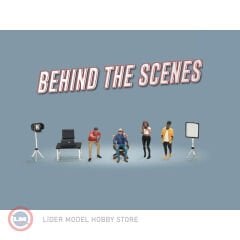 1:64 American Diorama Behind the Scenes Figure Set