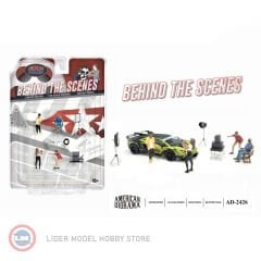 1:64 American Diorama Behind the Scenes Figure Set