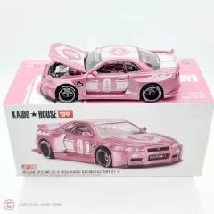 1:64 Mini GT Kaido 1999 Nissan SKYLINE GT-R (R34) KAIDO RACING FACTORY V1