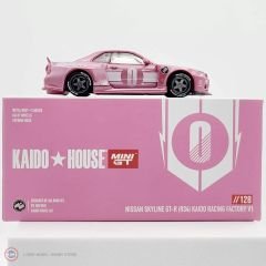 1:64 Mini GT Kaido 1999 Nissan SKYLINE GT-R (R34) KAIDO RACING FACTORY V1