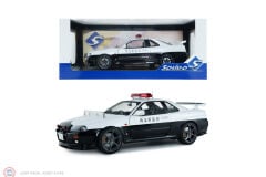 1:18 Solido 1999 Nissan Skyline GT-R (BNR34) JAPANESE POLICE