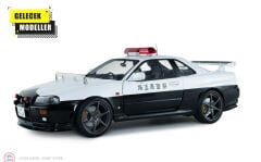1:18 Solido 1999 Nissan Skyline GT-R (BNR34) JAPANESE POLICE