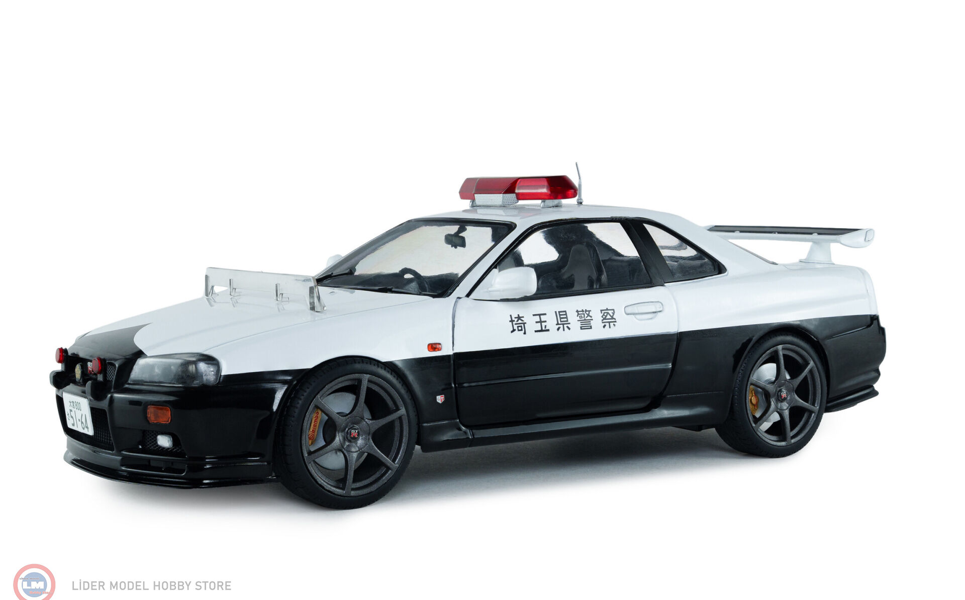 1:18 Solido 1999 Nissan Skyline GT-R (BNR34) JAPANESE POLICE