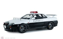 1:18 Solido 1999 Nissan Skyline GT-R (BNR34) JAPANESE POLICE