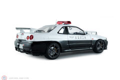 1:18 Solido 1999 Nissan Skyline GT-R (BNR34) JAPANESE POLICE