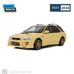 1:18 Otto 1999 Subaru Impreza WRX STI Verison 6 Station Wagon Cashmere Yellow