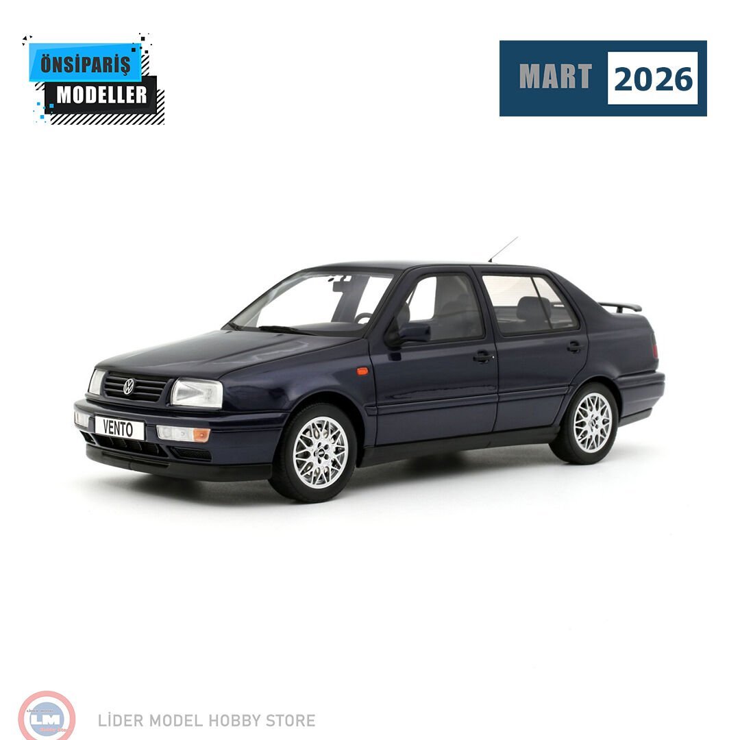 1:18 Otto 1996 Volkswagen Vento VR6 Mystic Blue Pearl