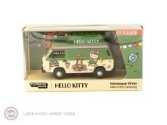1:64 Tarmac Works Volkswagen T3 Van Hello Kitty Camping