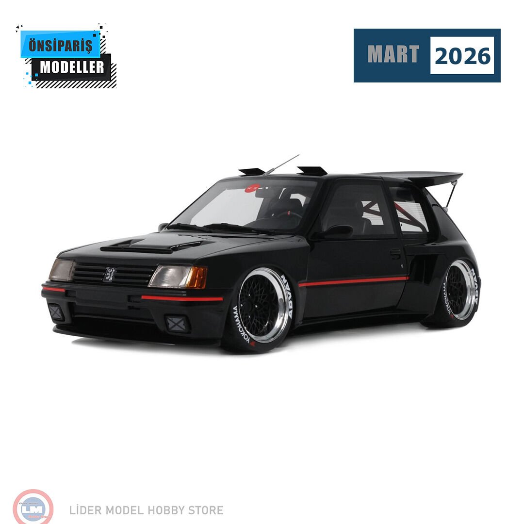 1:18 Otto 2018 Peugeot 205 Khyzyl Saleem