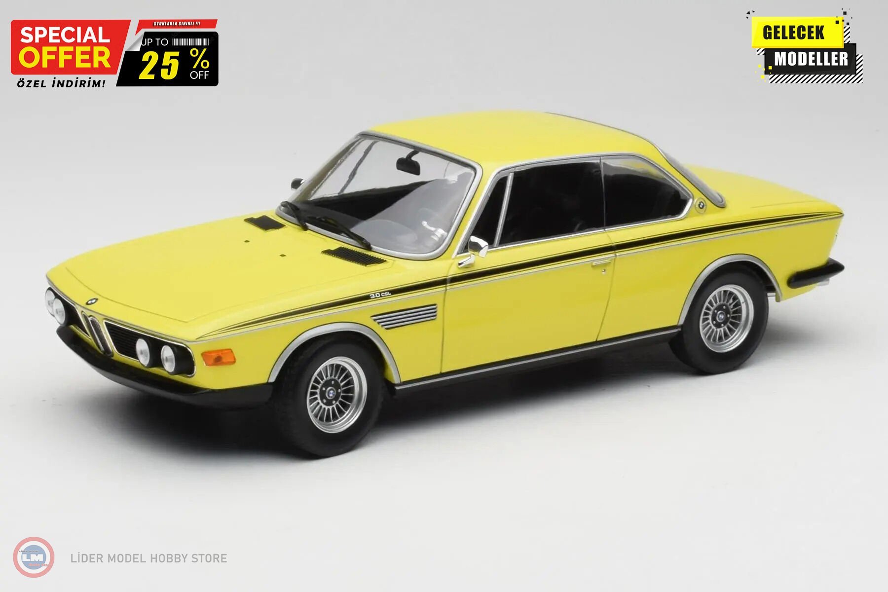 1:18 Minichamps 1971 BMW 3,0 CSL