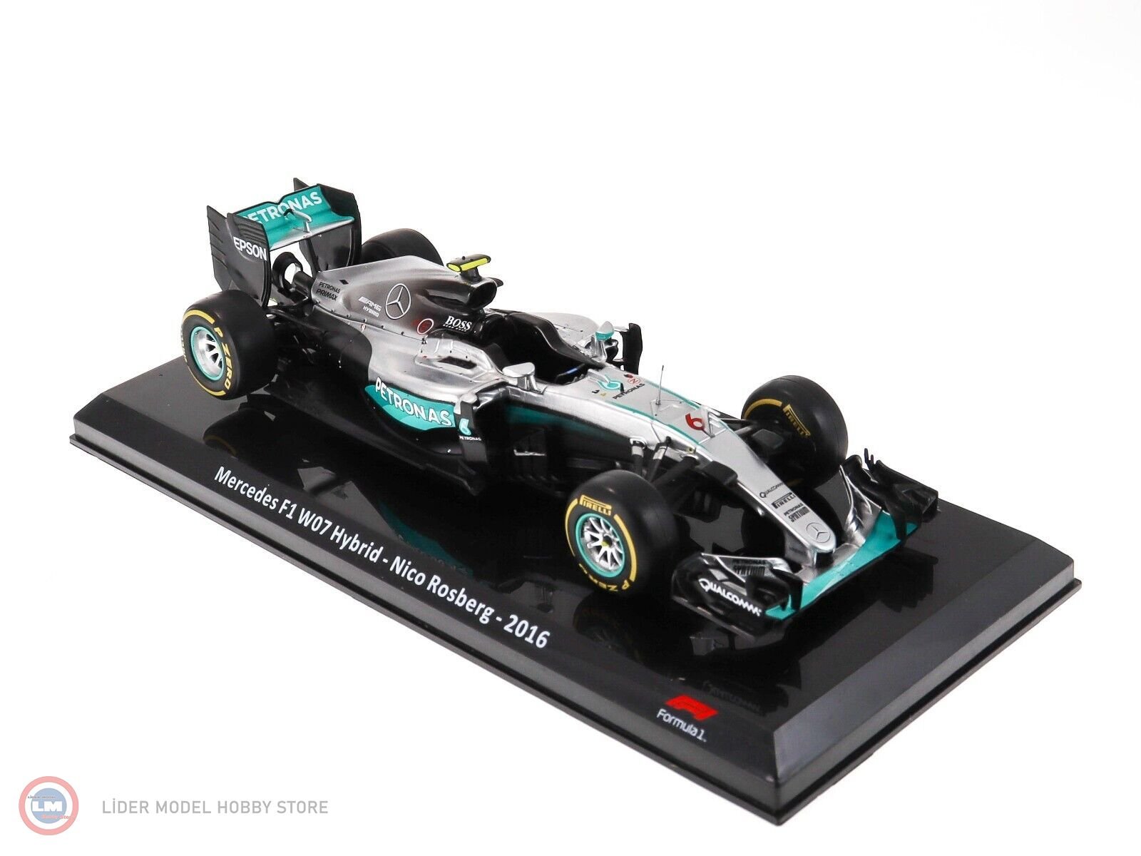 1:24 2016 MERCEDES F1 W07 Hybrid #6 - Nico Rosberg