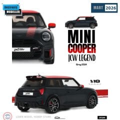 1:18 Otto 2024 Mini Cooper JCW Legend Grey