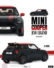 1:18 Otto 2024 Mini Cooper JCW Legend Grey