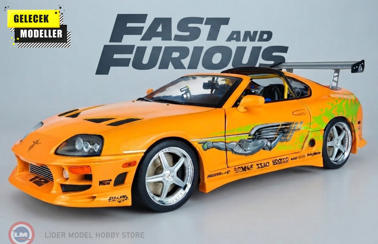 1:18 Solido 2001 Toyota Supra MK4 A80 Fast And Furious Brian