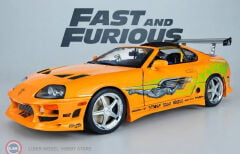 1:18 Solido 2001 Toyota Supra MK4 A80 Fast And Furious Brian