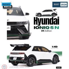 1:18 Otto 2025 Hyundai Ioniq 5N DK edition Atlas White