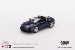 1:64 Porsche 911 Targa 4S Gentian Blue Metallic