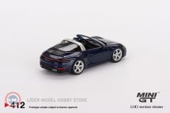 1:64 Porsche 911 Targa 4S Gentian Blue Metallic