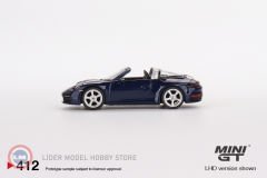 1:64 Porsche 911 Targa 4S Gentian Blue Metallic