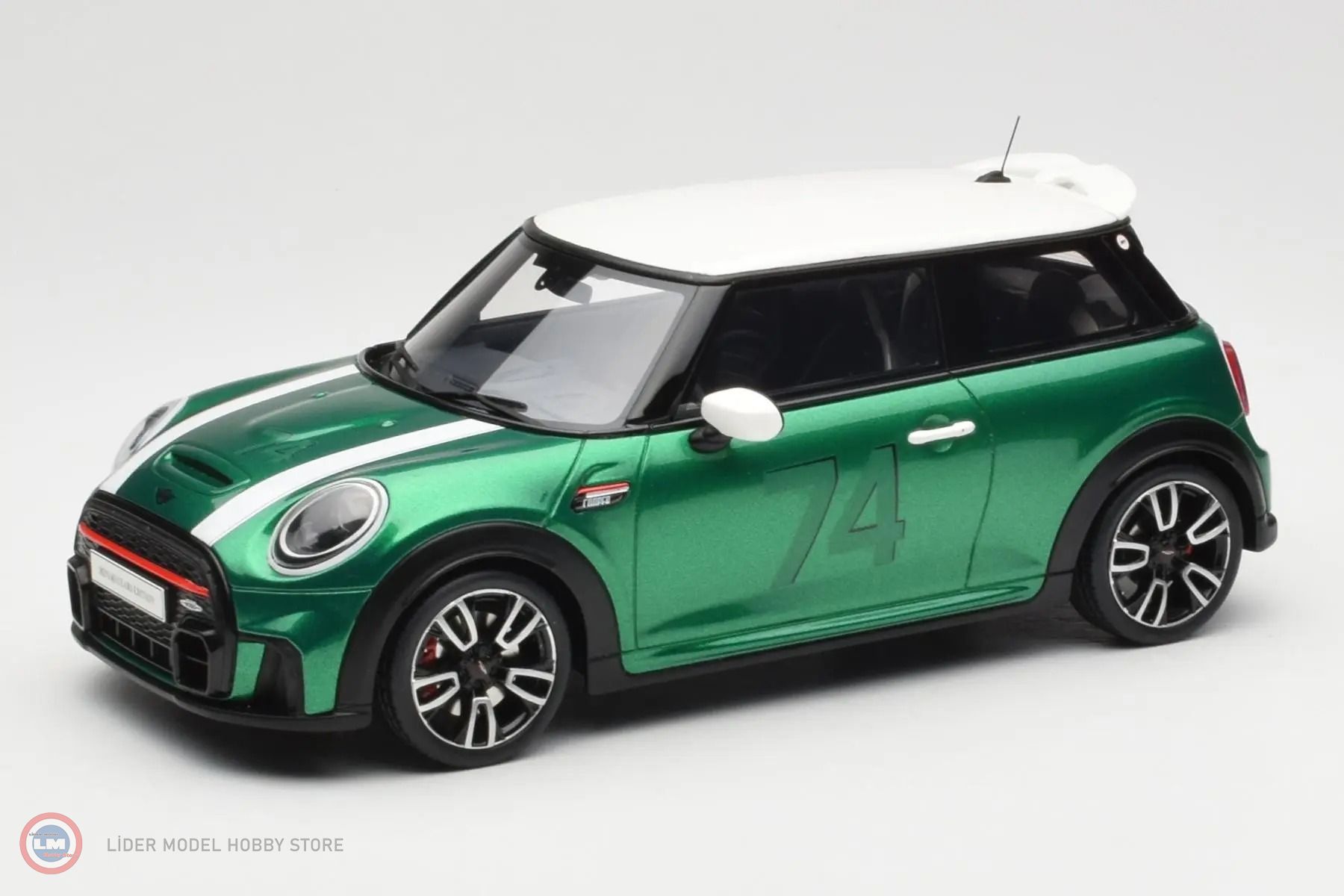 1:18  OTTO 2023 Mini Cooper F56 JCW #74- IV- BRITISH RACING