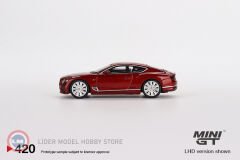 1:64 2022 Bentley Continental GT Speed Candy Red