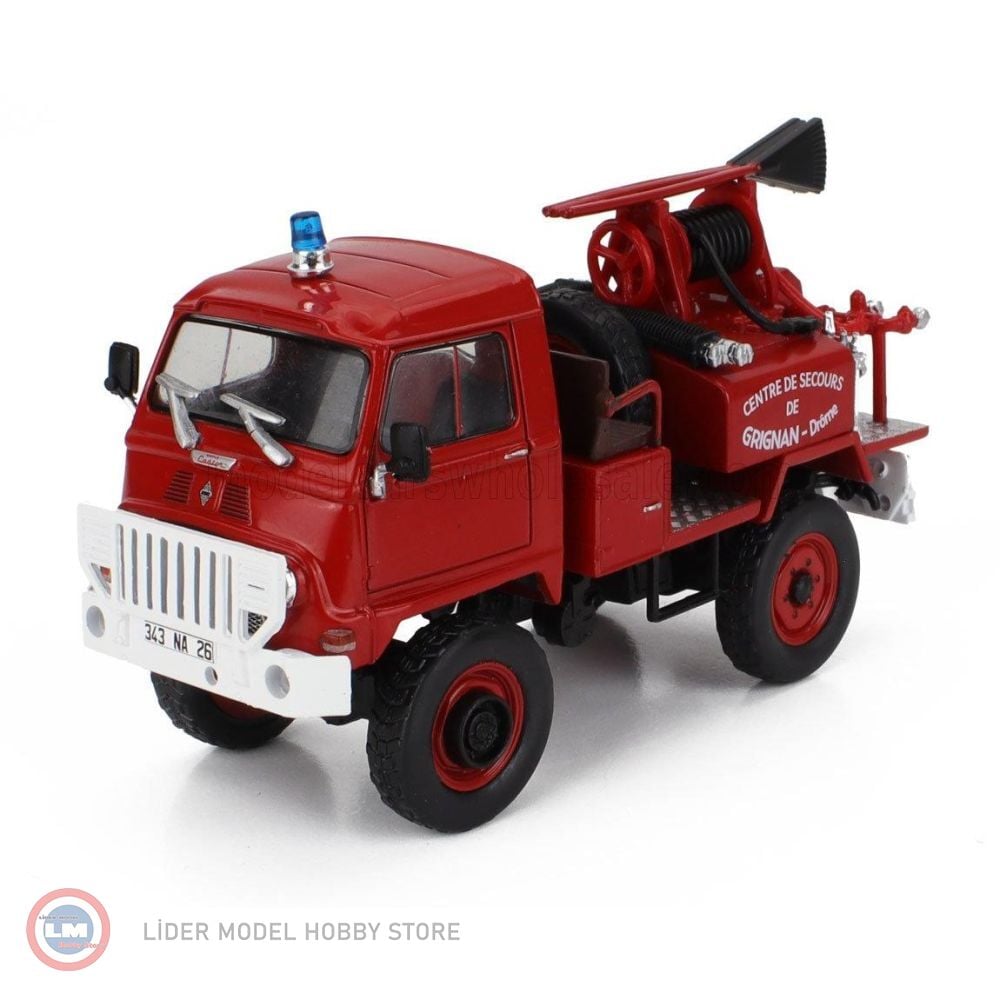 1:43 Atlas 1976 RENAULT SUPER CASTOR TANKER TRUCK İtfaiye