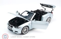 1:18 Kyosho BMW M3 E93 Cabrio Silver