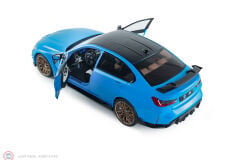 1:18 Solido 2024 BMW M3 G80 PERFORMANCE PARTS – DAYTONA BEACH BLUE