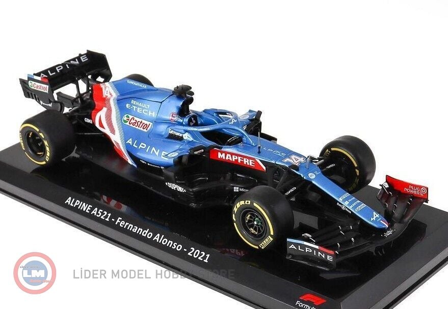 1:24 2021 ALPINE A521 #14 - Fernando Alonso