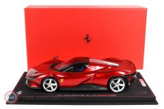 1:18 2022 Ferrari Daytona SP3 Serie Icona Rosso Magma (Closed roof)