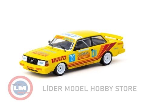 1:64 Tarmac Works Volvo 240 Turbo Thai Group A Championship Bira Circuit Pattaya Winner