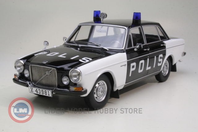 1:18 1970 Volvo 164 Sweden Police