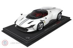 1:18 2022 Ferrari Daytona SP3 Serie Icona Bianco Italia Matt (Closed roof)