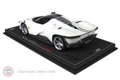 1:18 2022 Ferrari Daytona SP3 Serie Icona Bianco Italia Matt (Closed roof)