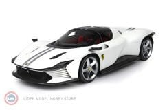 1:18 2022 Ferrari Daytona SP3 Serie Icona Bianco Italia Matt (Closed roof)