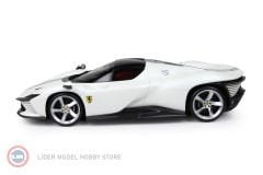 1:18 2022 Ferrari Daytona SP3 Serie Icona Bianco Italia Matt (Closed roof)
