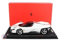 1:18 2022 Ferrari Daytona SP3 Serie Icona Bianco Italia Matt (Closed roof)