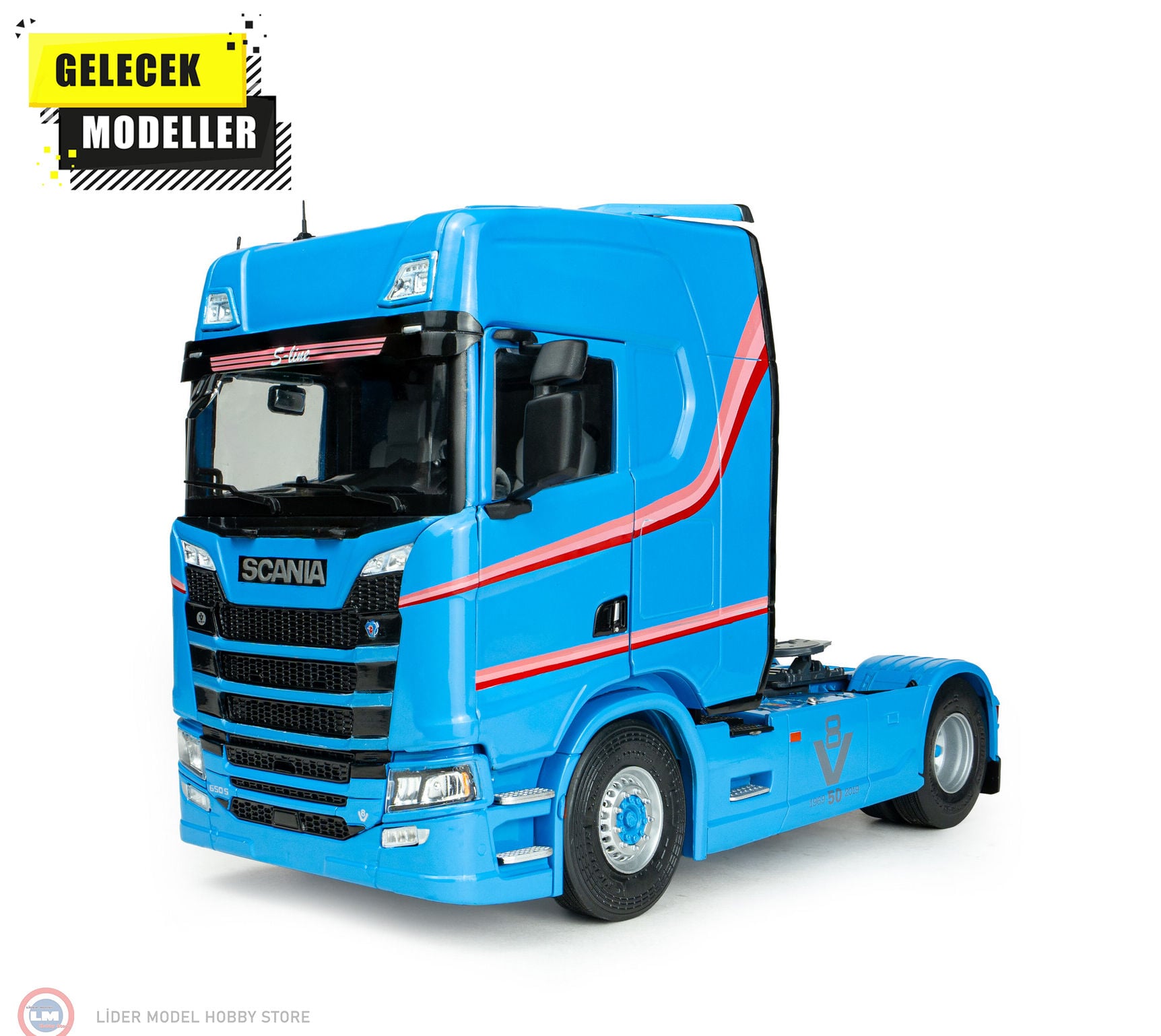 1:24 Solido 2023 SCANIA 580S HighLine – 113 TRIBUTE