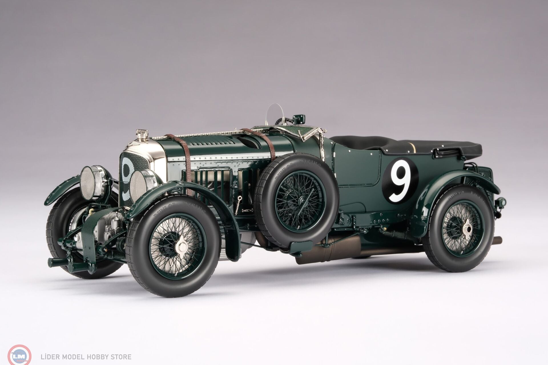 1:18 Amalgam 1929 Bentley Blower #9 - 1930 Le Mans - Birkin & Chassagne