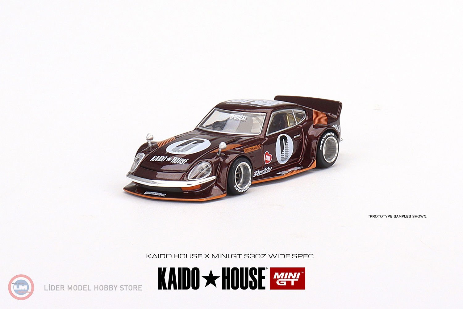 1:64 Mini GT Kaido Datsun KAIDO Fairlady Z Dark Red