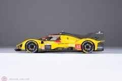 1:18 Amalgam Ferrari 499P - Hypercar #83 Le Mans Winner 2025 – Yellow