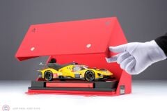 1:18 Amalgam Ferrari 499P - Hypercar #83 Le Mans Winner 2025 – Yellow