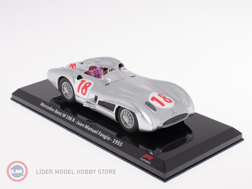 1:24 1955 Mercedes Benz W 196 R #18 - Juan Manuel Fangio