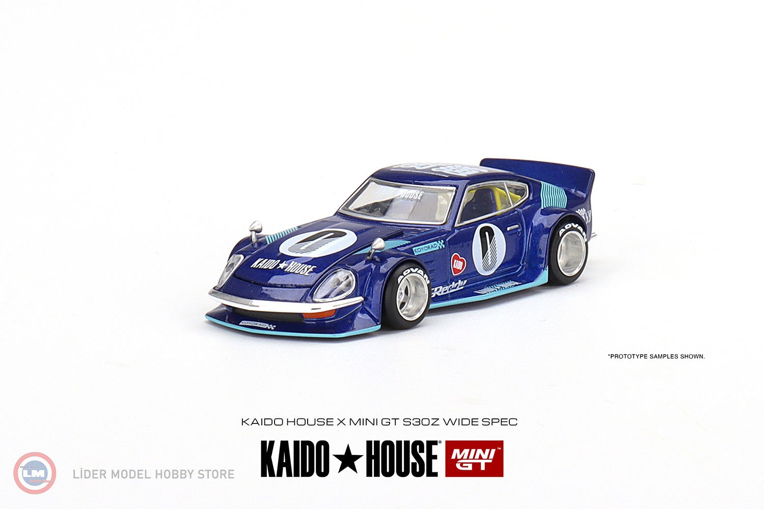 1:64 Mini GT Kaido Datsun KAIDO Fairlady Z Blue
