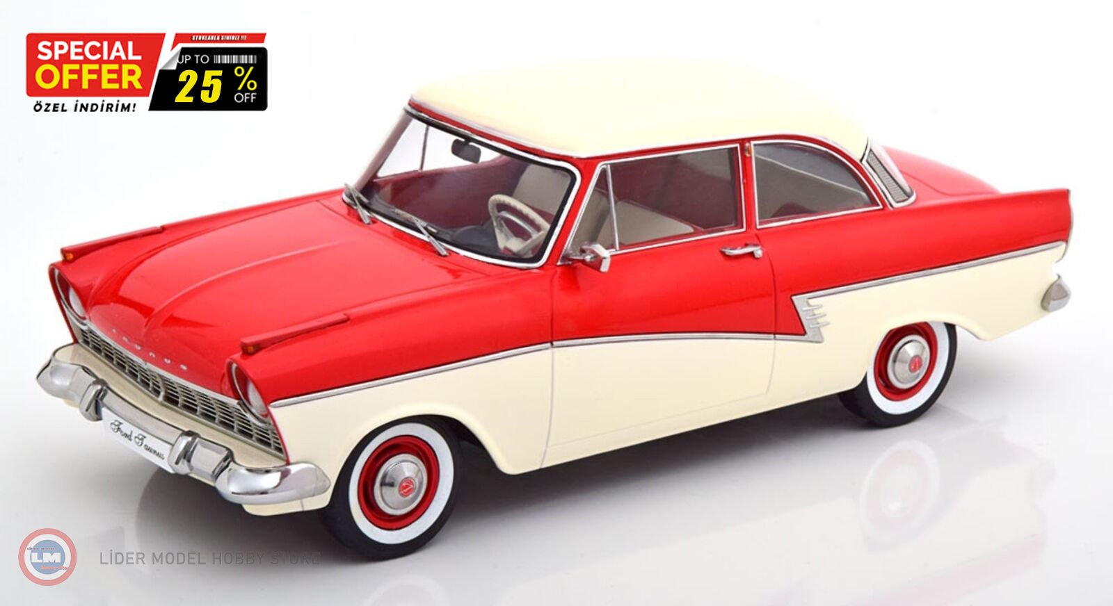 1:18 1957 Ford Taunus 17M P2