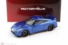 1:18 Motorhelix Nissan GT-R R35 Wangan Blue Track Edition