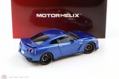 1:18 Motorhelix Nissan GT-R R35 Wangan Blue Track Edition