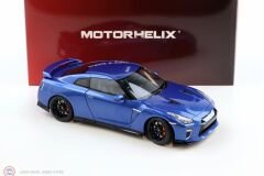 1:18 Motorhelix Nissan GT-R R35 Wangan Blue Track Edition