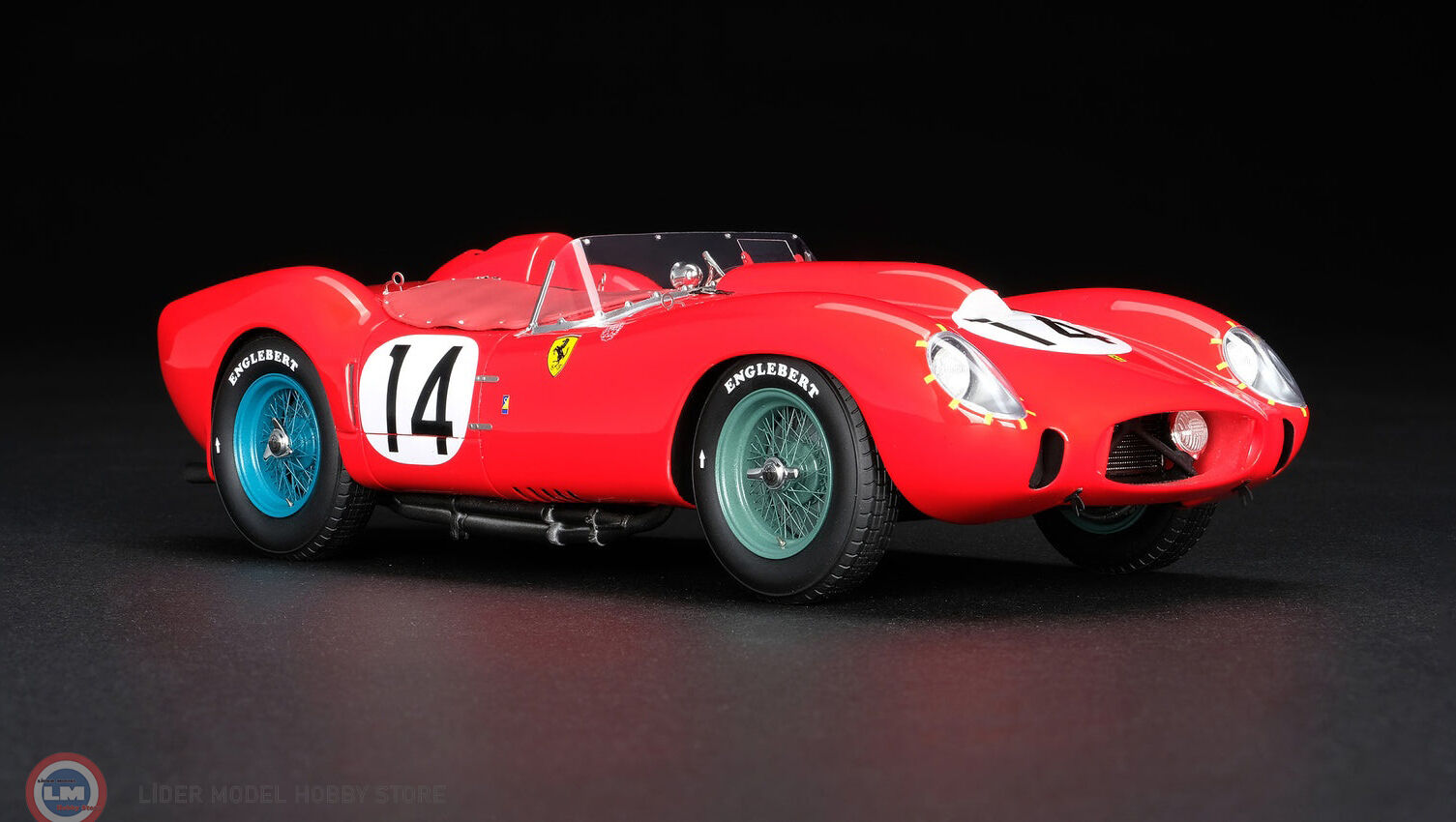 1:18 Amalgam 1958 Ferrari 250 TR Winner 12 Hours of Sebring #14